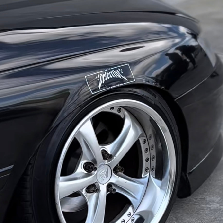 “defective” mini nobori style slap sticker